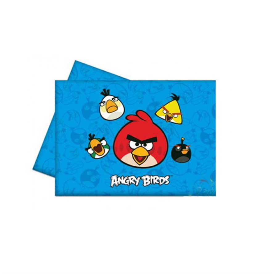 Angry Birds Plastik Masa Örtüsü 120X180 Cm.