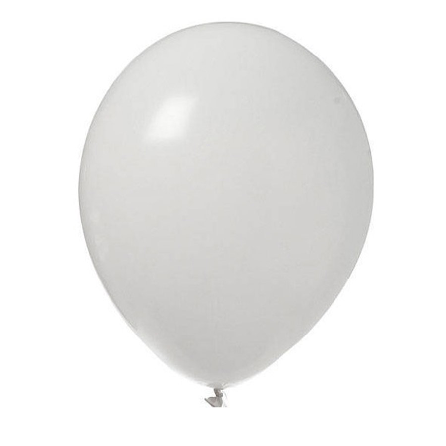 Pastel Beyaz Balon 10'lu Paket