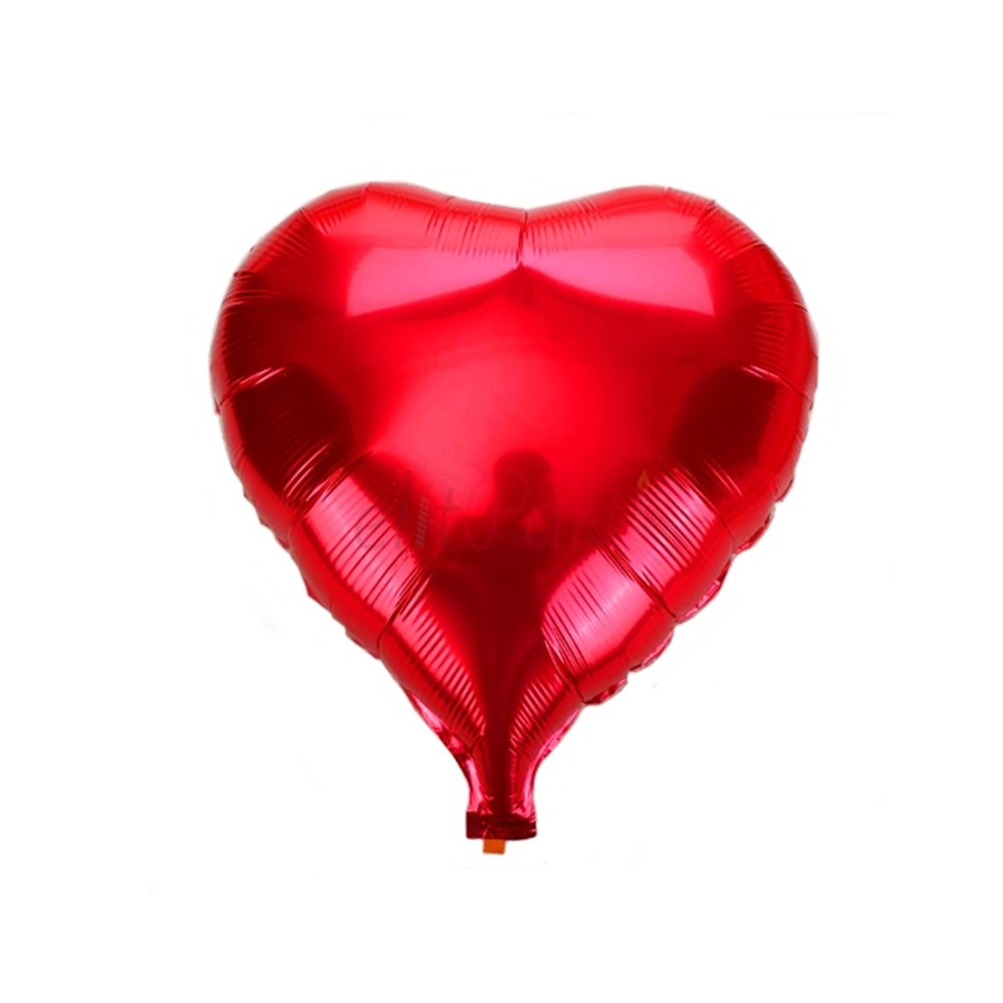 Folyo Balon İçi Dolu Kalp Orta Boy Kırmızı 24''