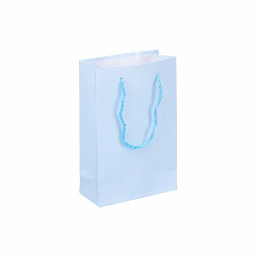 Mavi Karton Çanta 11X16,5 