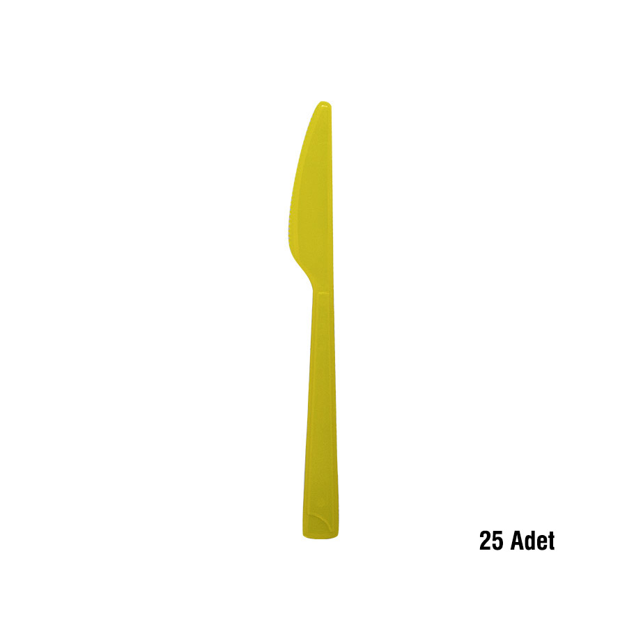 Niceplast Plastik Sarı Bıçak 25'Li