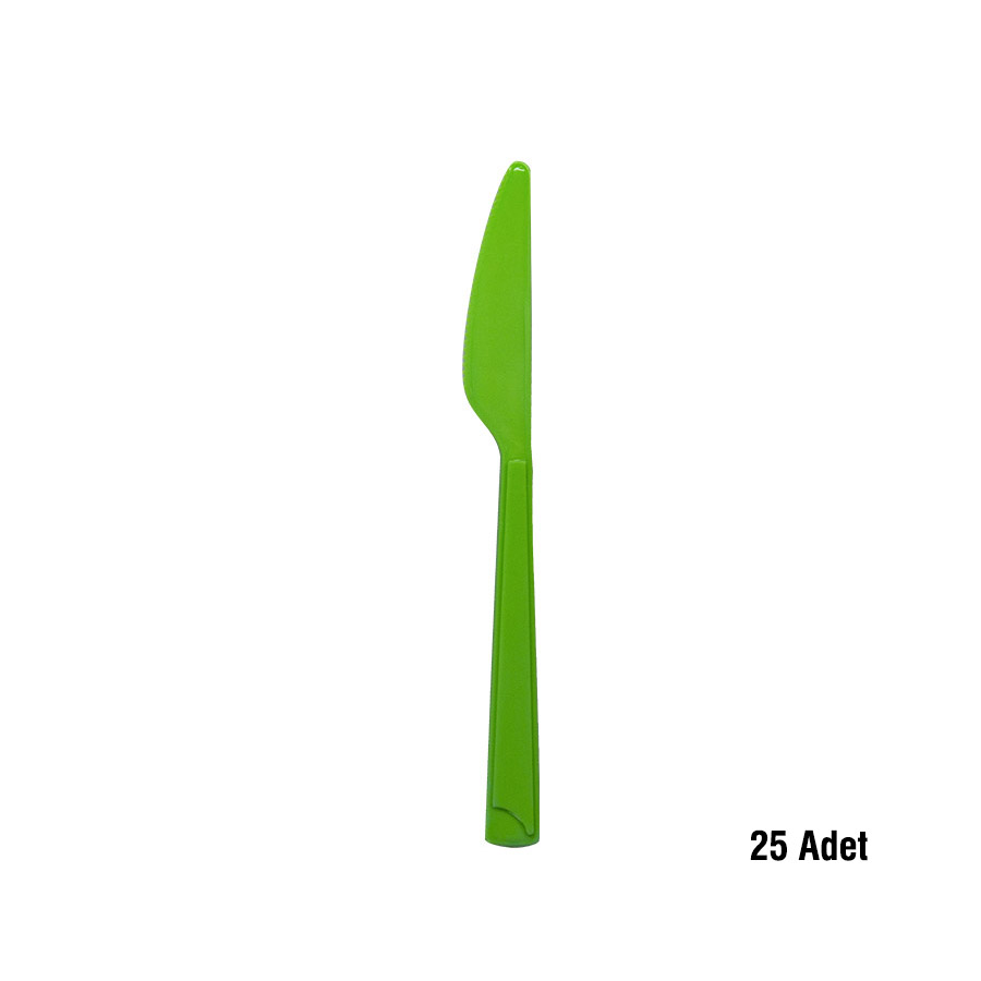 Niceplast Plastik Yeşil Bıçak 25'Li